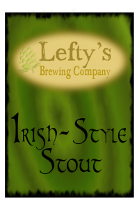Lefty's Irish Stout
