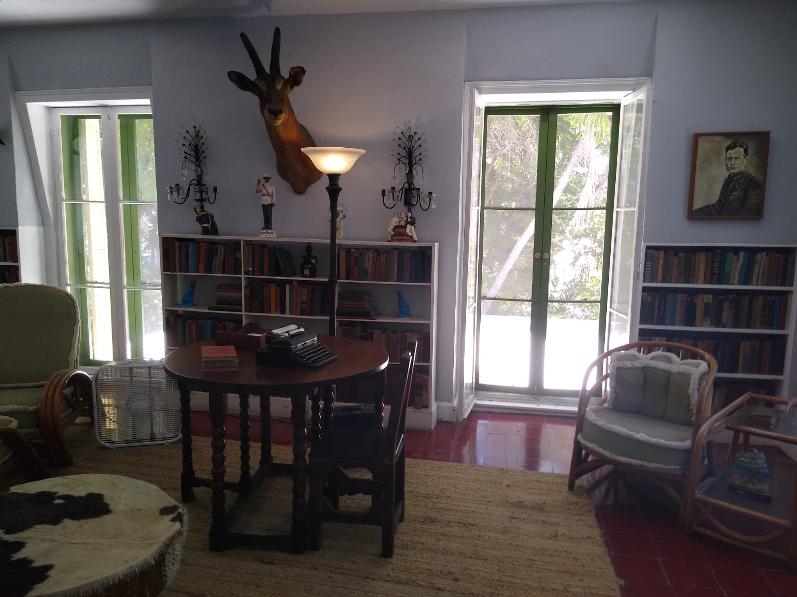Hemingway's writing office