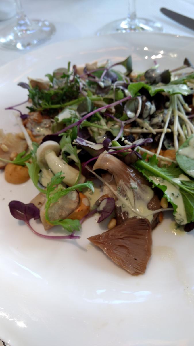 Market Mushroom Salad at Jean Georges