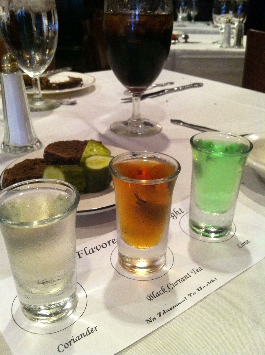Three House-Infused Vodkas at Russian Tea Time